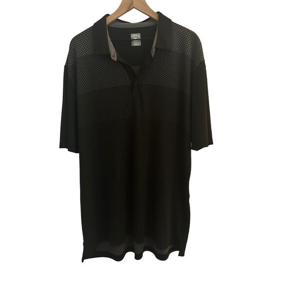 XXL Callaway Opti-Dri Black Diamond Short Sleeve Golf Shirt Size XXL - Picture 1 of 6